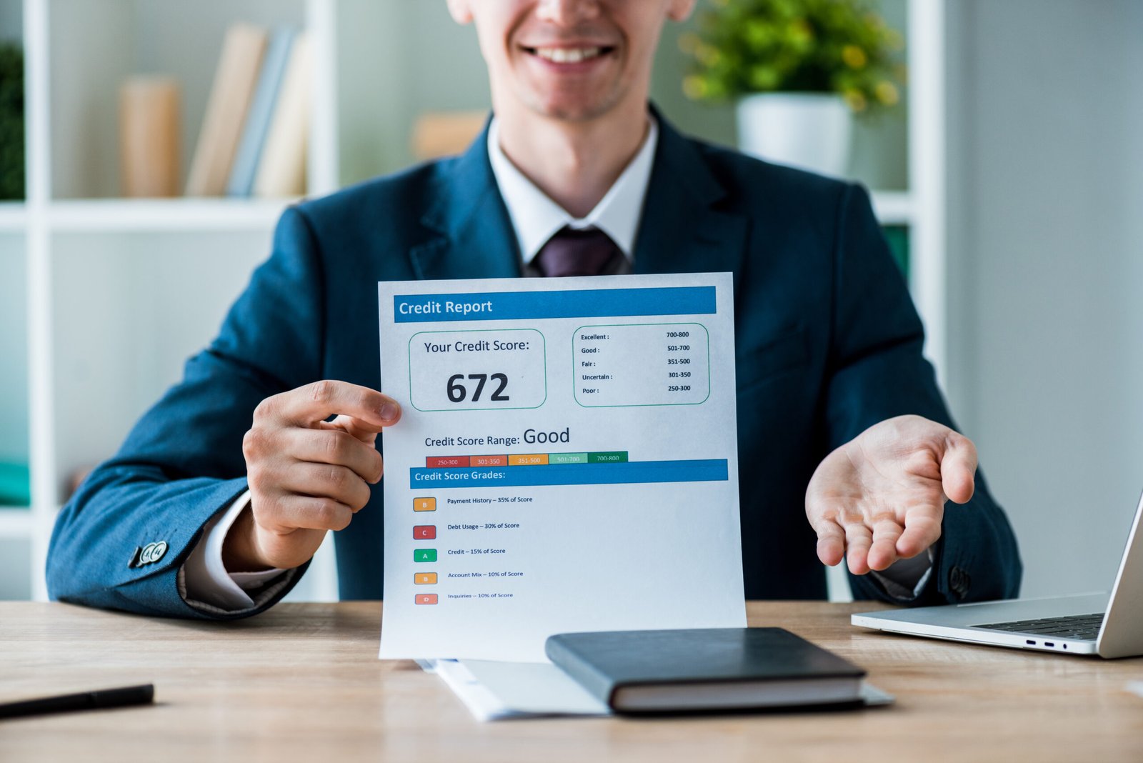 selective-focus-of-cheerful-man-holding-document-with-credit-report-lettering-near-laptop-in-office-stockpack-deposit-photos-scaled selective-focus-of-cheerful-man-holding-document-with-credit-report-lettering-near-laptop-in-office-stockpack-deposit-photos-scaled